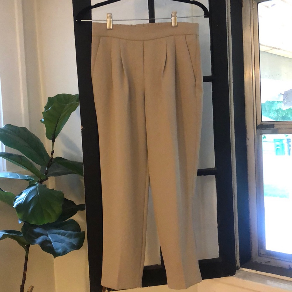 Babaton nude slacks size 0